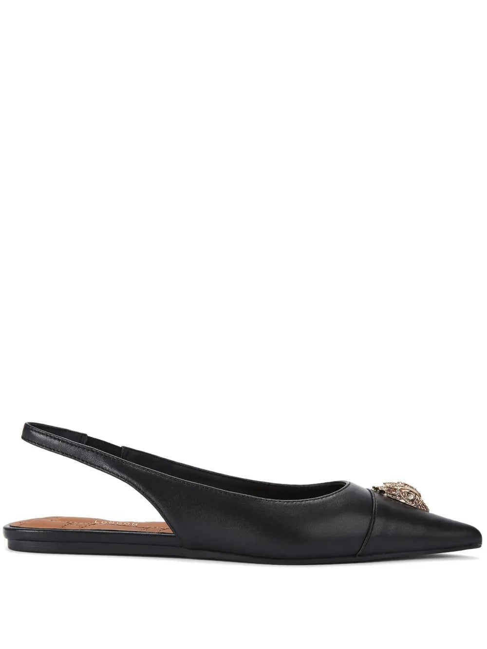Kurt Geiger London Belgravia slingback ballerina shoes
