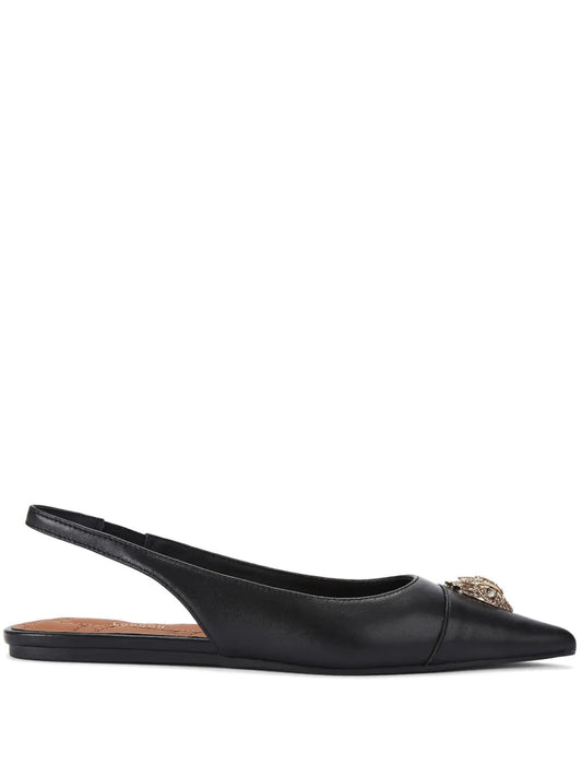 Kurt Geiger London Belgravia slingback ballerina shoes