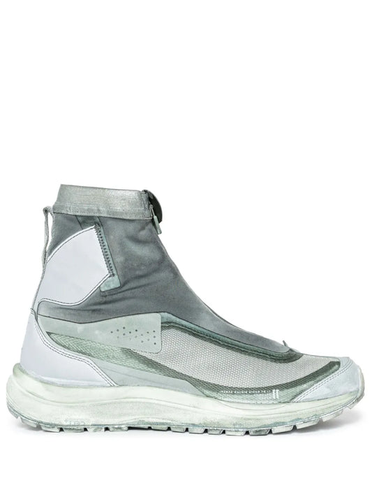 11 By Boris Bidjan Saberi zip-up hi-top sneakers