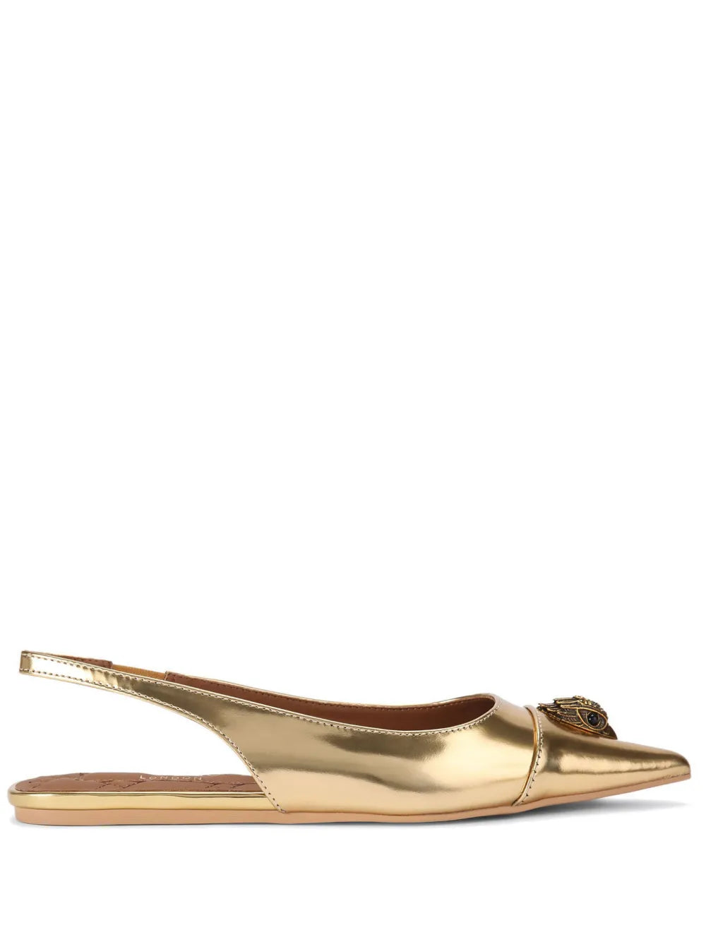 Kurt Geiger London Belgravia slingback ballerina shoes