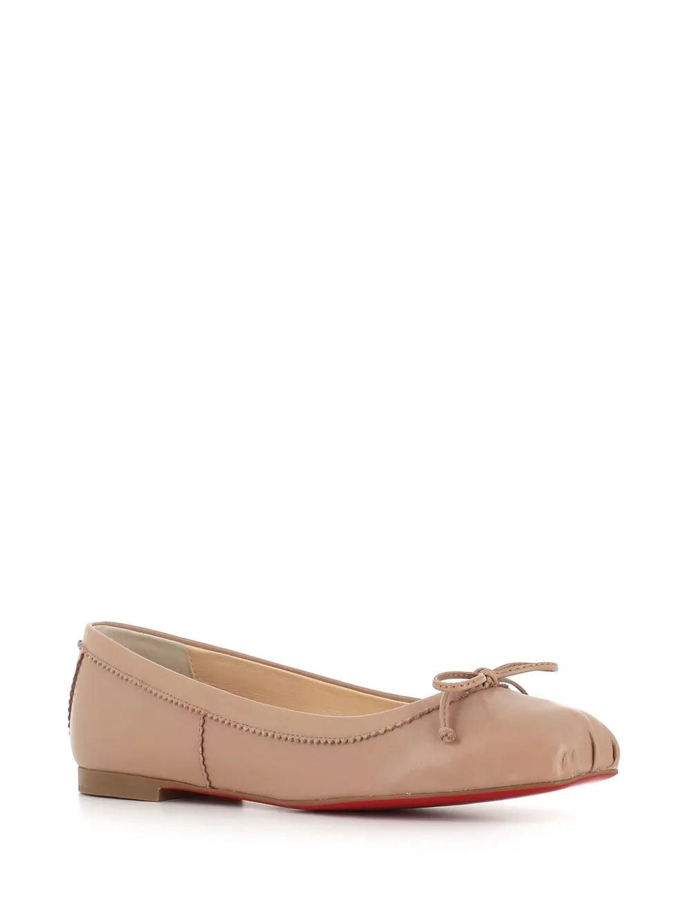 Christian Louboutin Mamadrague leather ballerina shoes