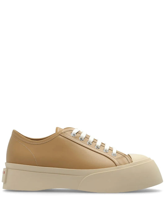 Marni Pablo leather flatform sneakers