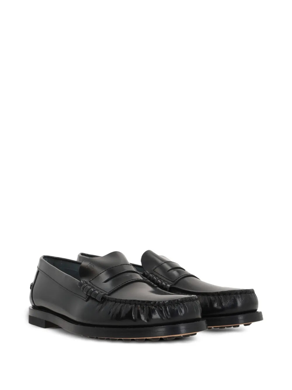 Tod's leather penny loafers