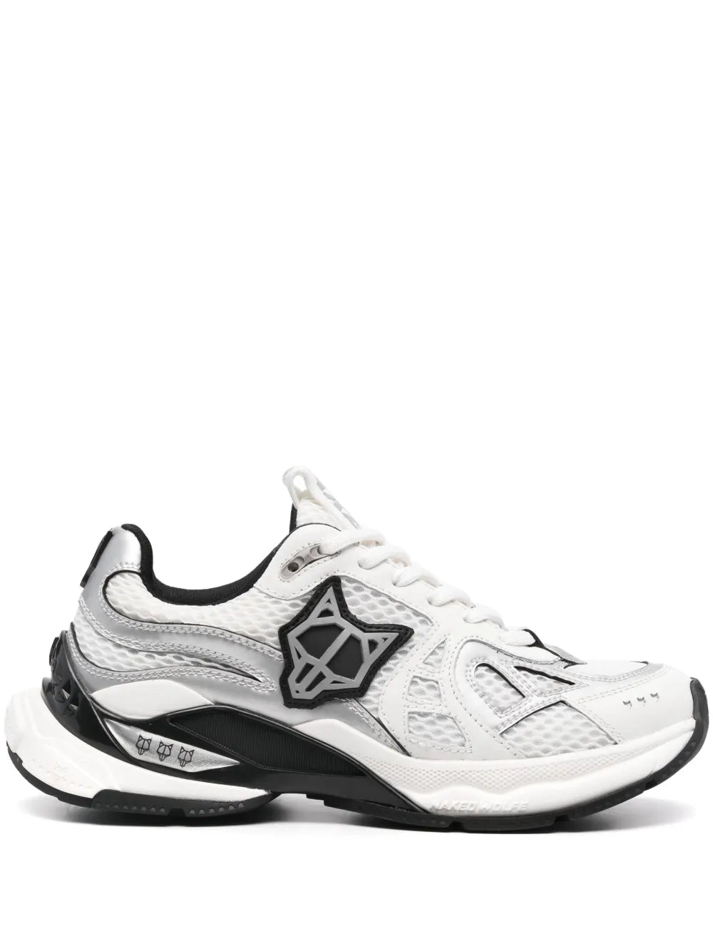 NAKED WOLFE Smash mesh sneakers