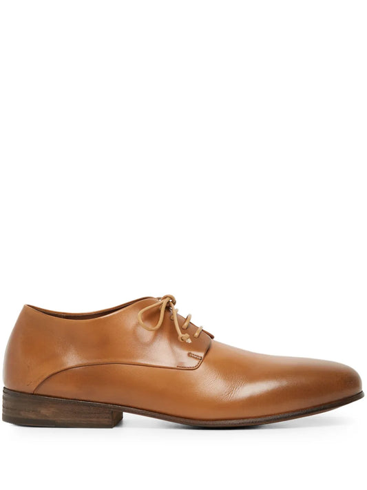 Marsèll almond-toe leather derby shoes