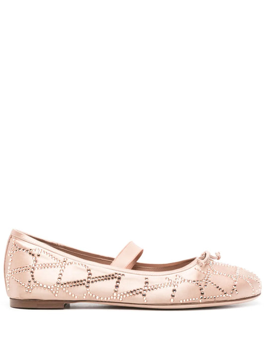 Valentino Garavani Pre-Owned Toile Iconographe ballerina shoes