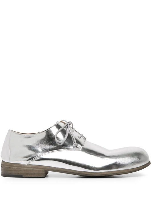 Marsèll metallic leather derby shoes