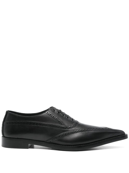 Alexander McQueen pointed-toe brogues