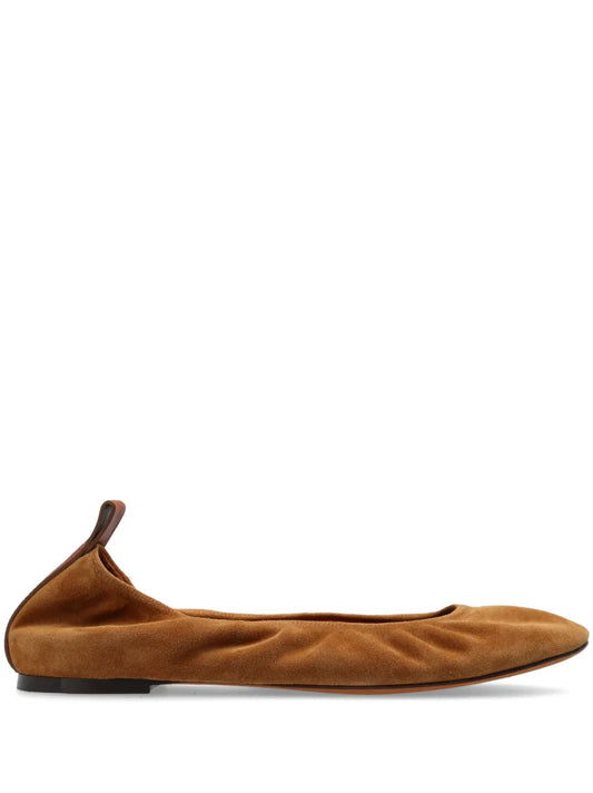 Lanvin leather ballerina shoes