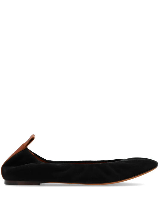 Lanvin leather ballerina shoes