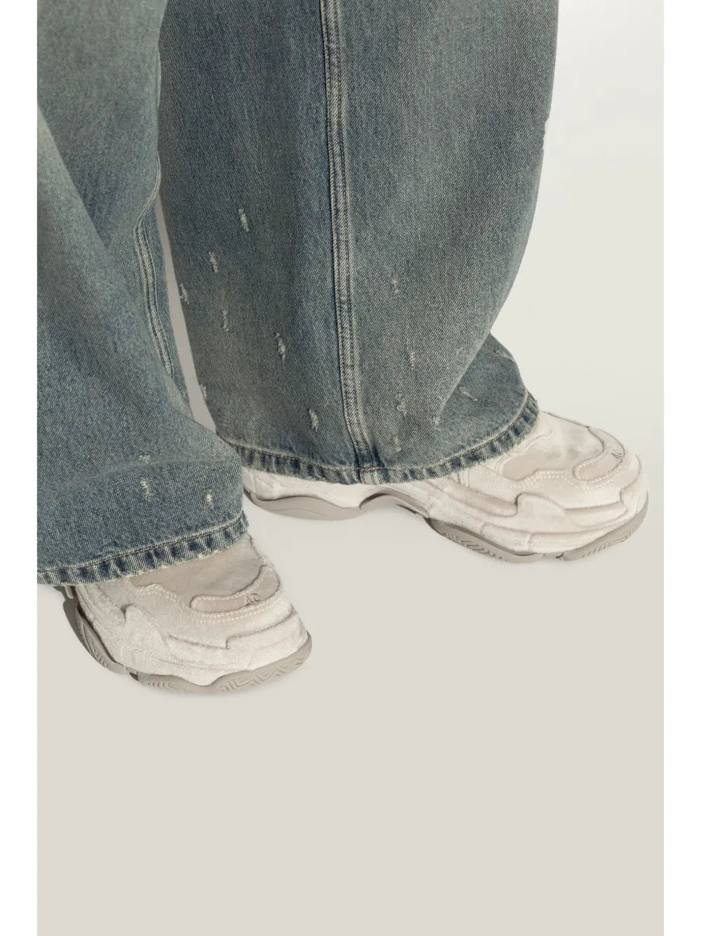 Balenciaga Triple S panelled lace-up sneakers