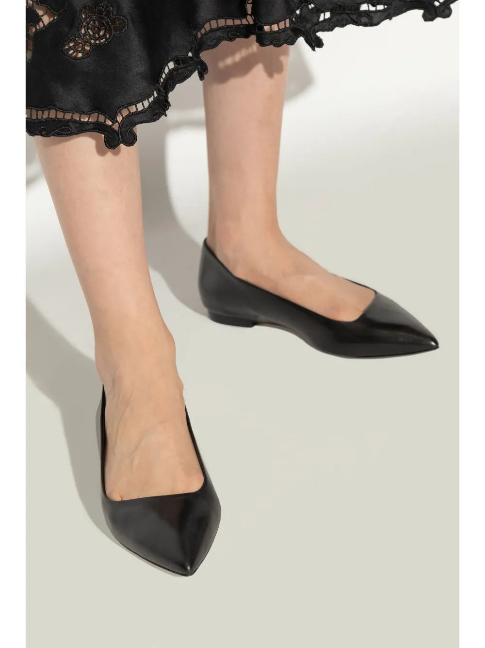 ISABEL MARANT pointed-toe leather pumps