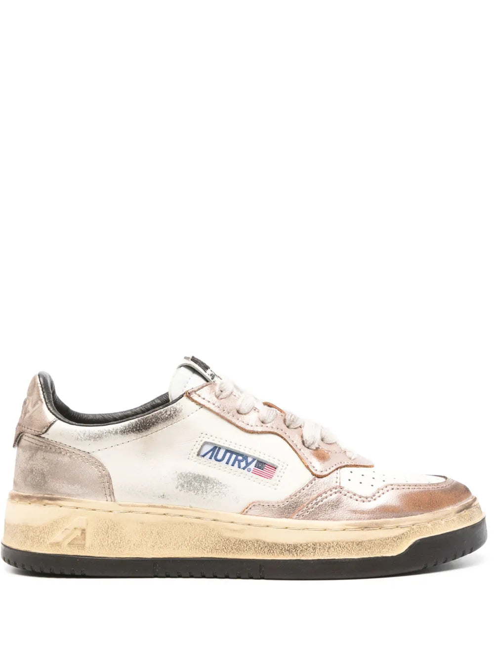 Autry Medalist Super Vintage distressed sneakers