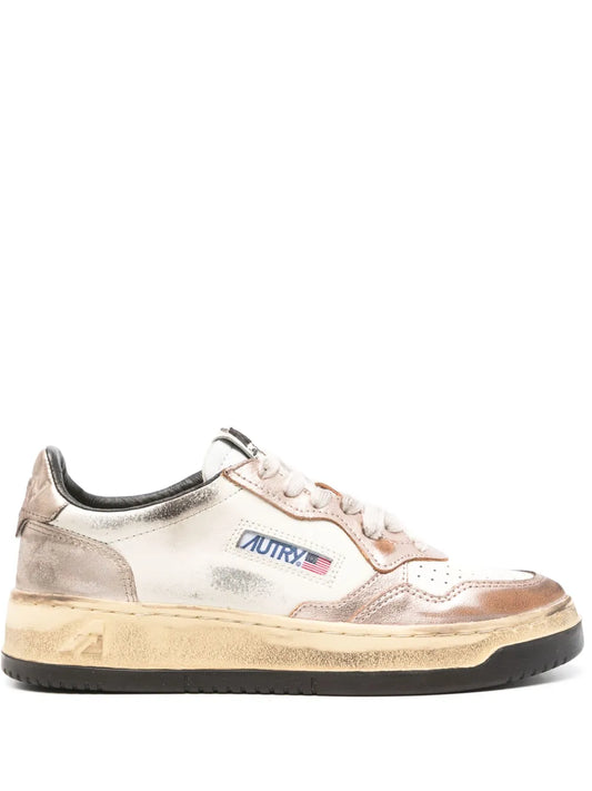 Autry Medalist Super Vintage distressed sneakers