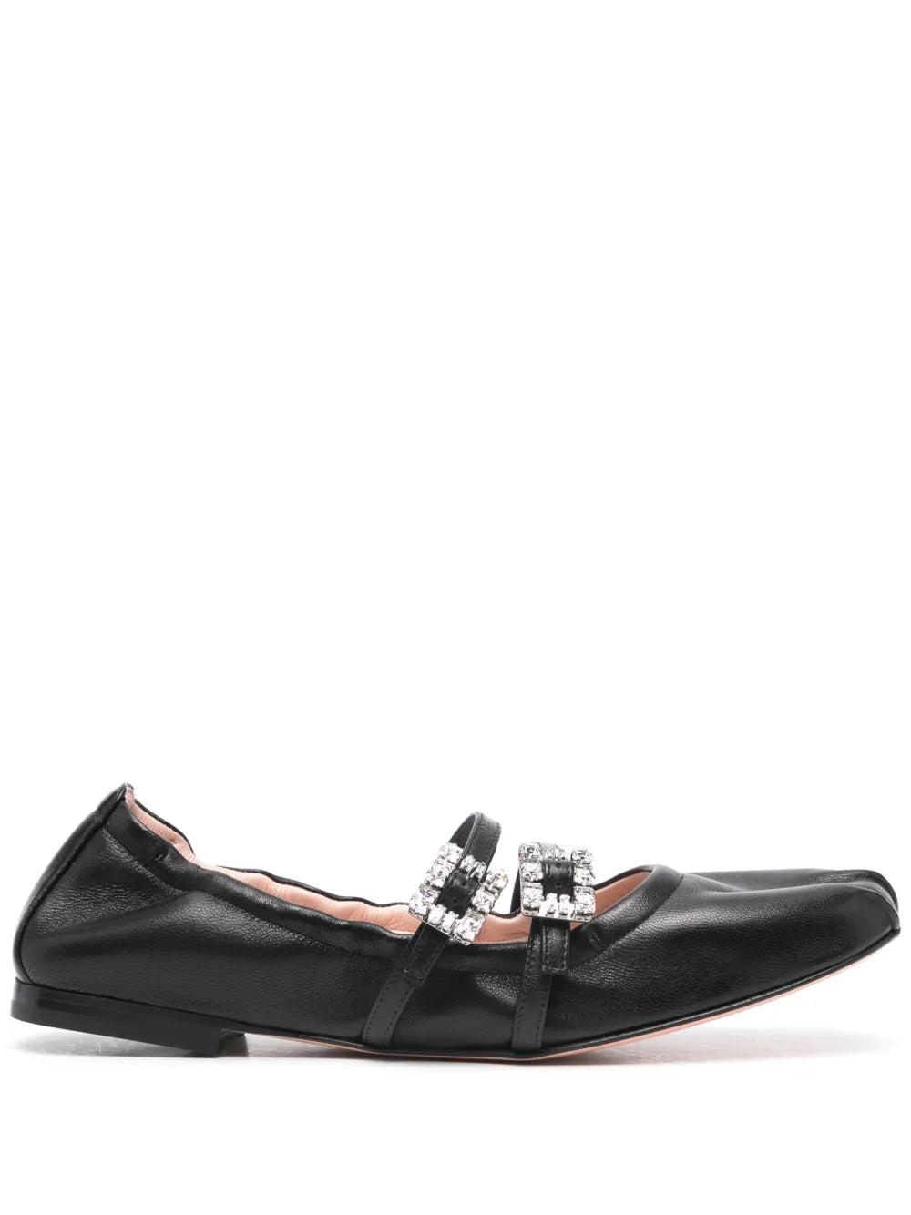 Roger Vivier crystal-buckle ballet flats