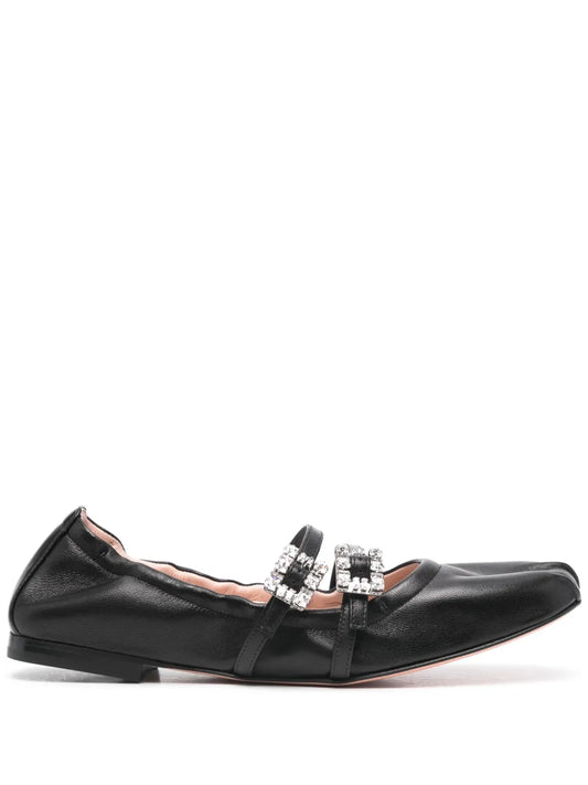 Roger Vivier crystal-buckle ballet flats
