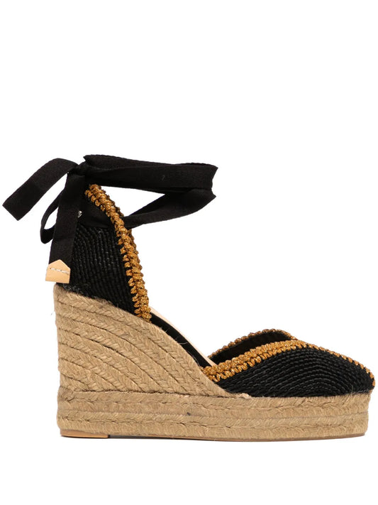 Castañer 80mm Coeur espadrilles