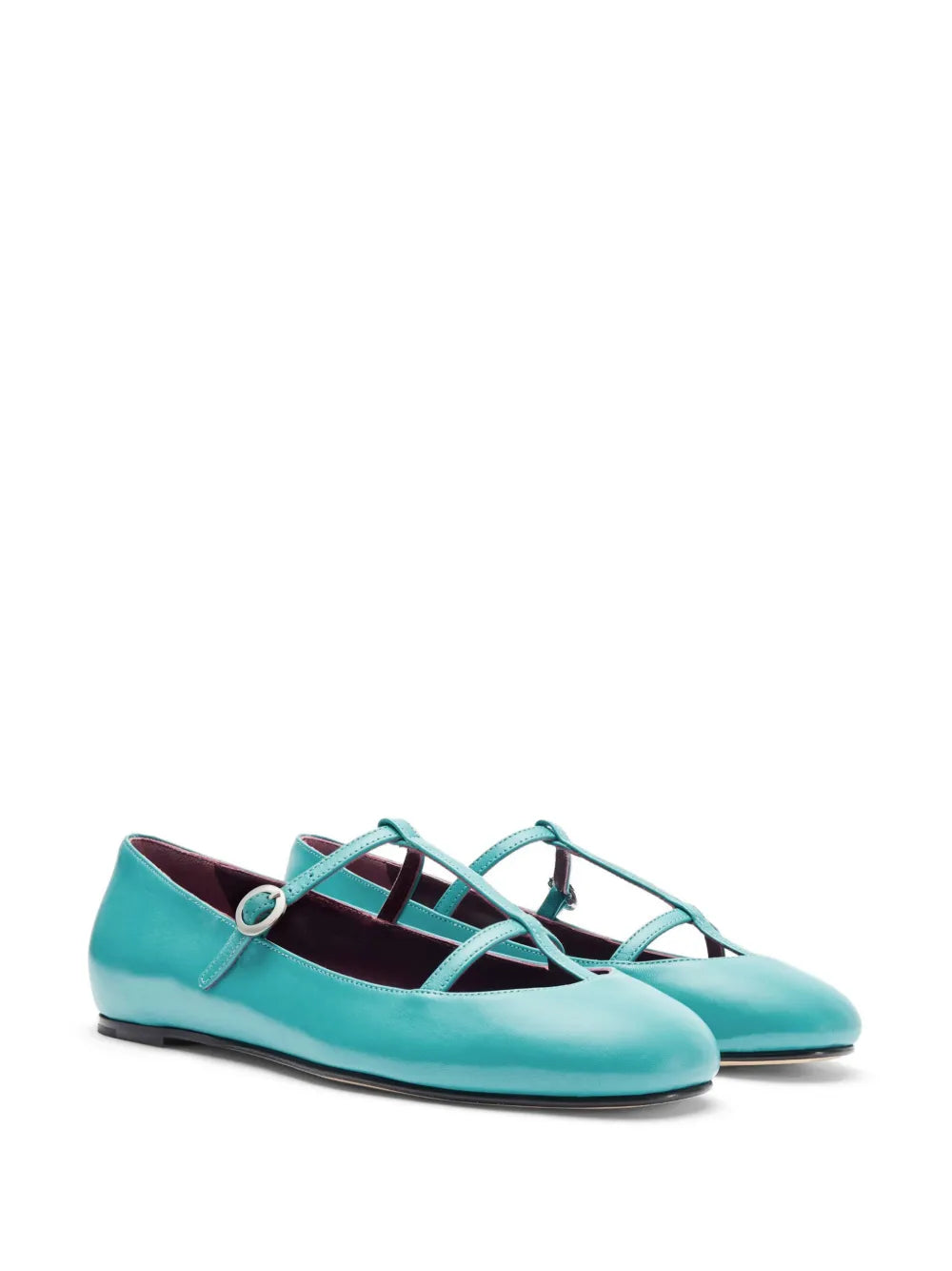 Scarosso Linda I leather ballerina shoes