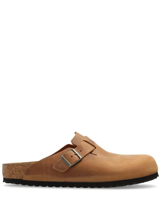 Birkenstock Boston leather slippers