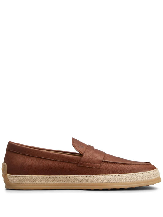 Tod's leather loafers