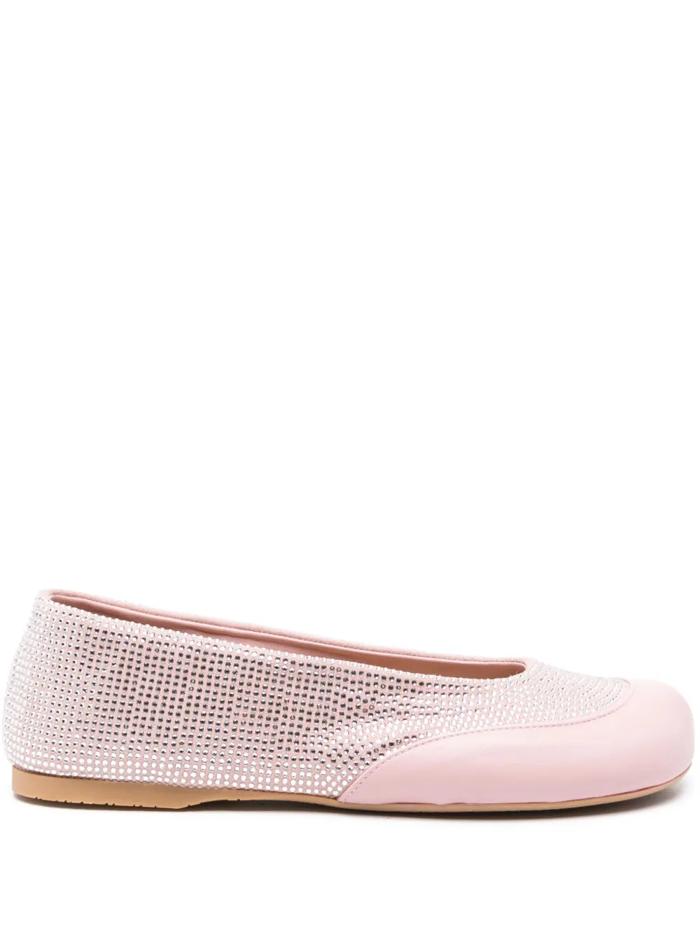 JW Anderson crystal-embellished ballet flats