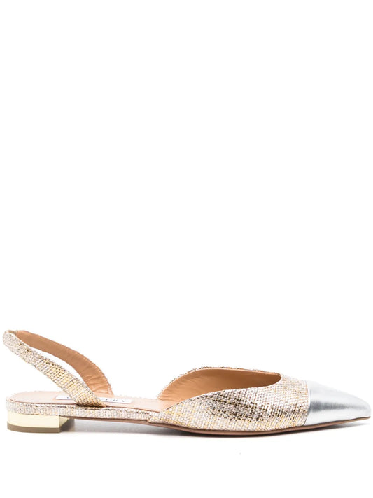 Aquazzura Milanese ballerina shoes 