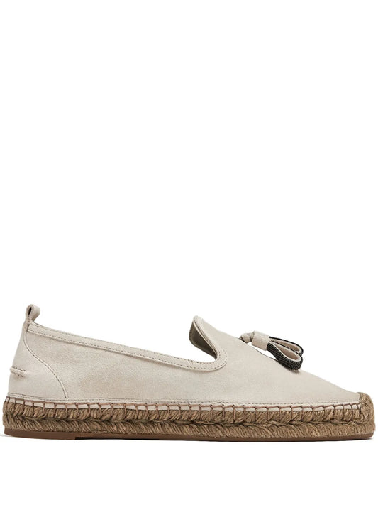 Brunello Cucinelli suede espadrilles