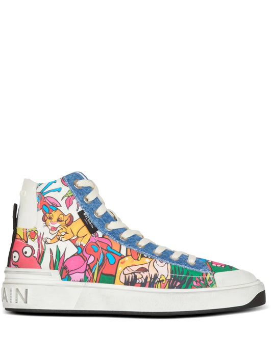 Balmain x Disney The Lion King B-Court sneakers
