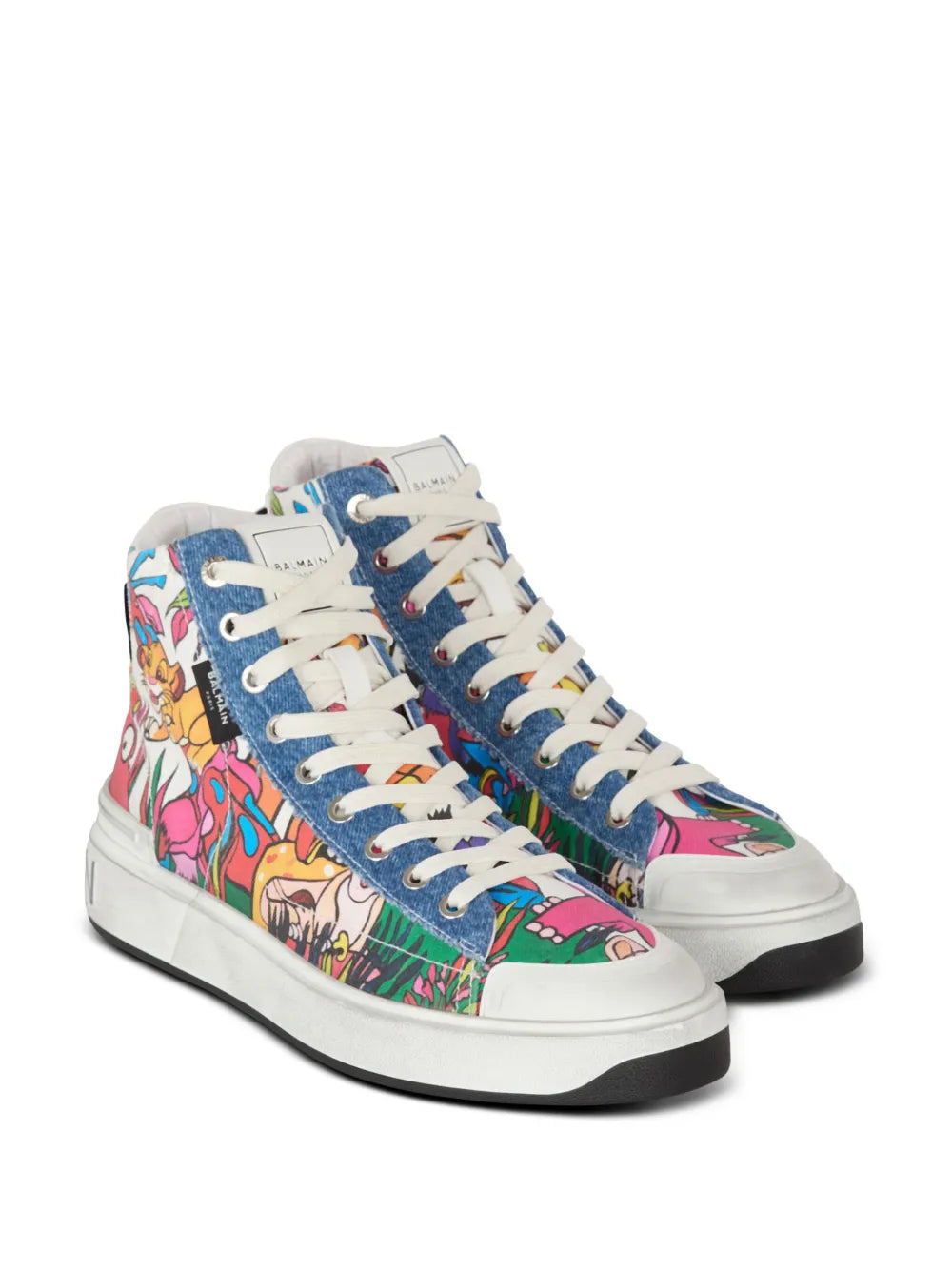 Balmain x Disney The Lion King B-Court sneakers