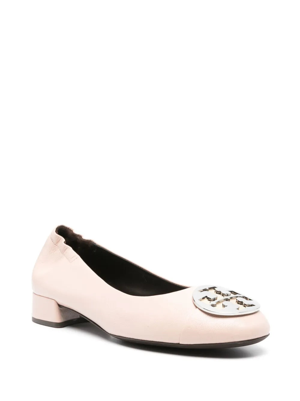 Tory Burch Claire leather ballerina shoes