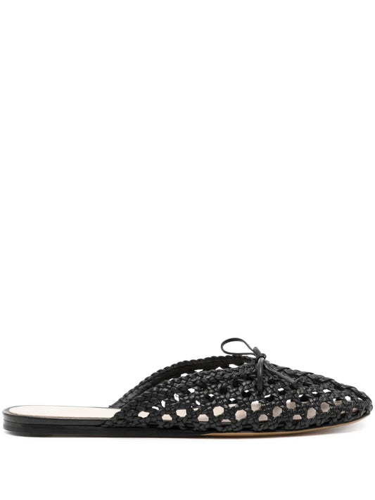Le Monde Beryl 8mm Regency woven mules