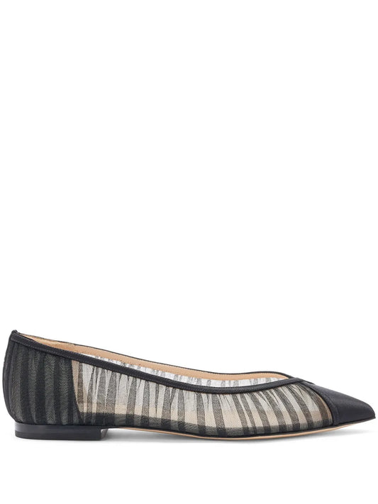 Andrea Wazen  20mm Nora ballerinas