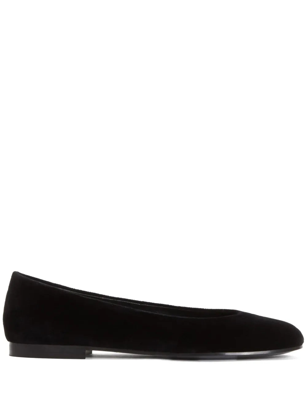 Fabiana Filippi velvet ballerina shoes