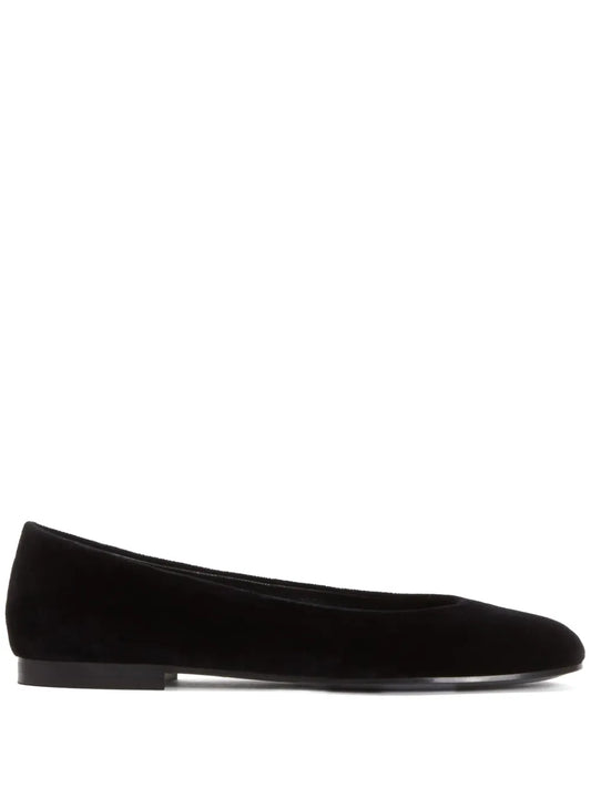 Fabiana Filippi velvet ballerina shoes