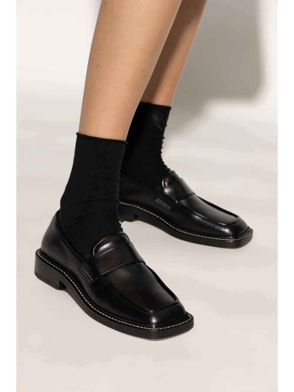 Wandler Lucy leather loafers