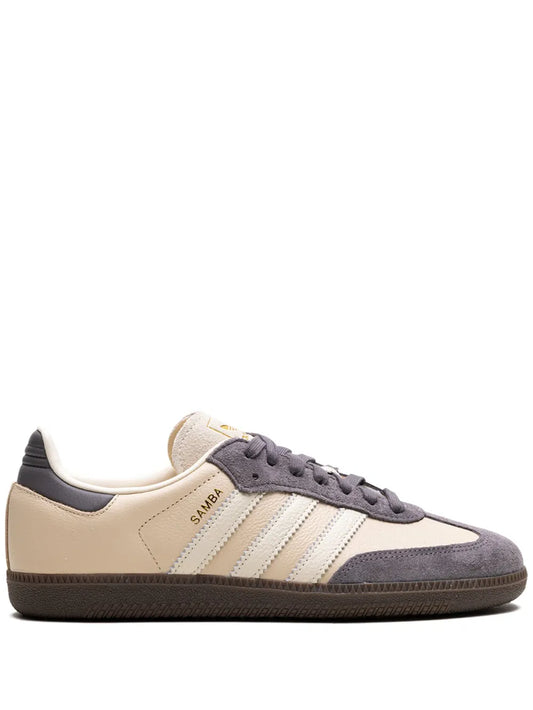 adidas Samba OG "Crystal Sand/Charcoal" sneakers
