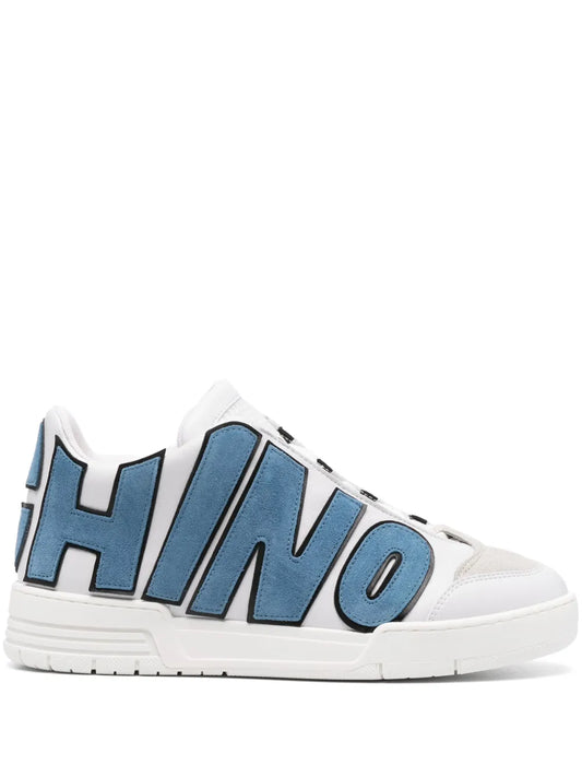 Moschino logo-appliqué sneakers