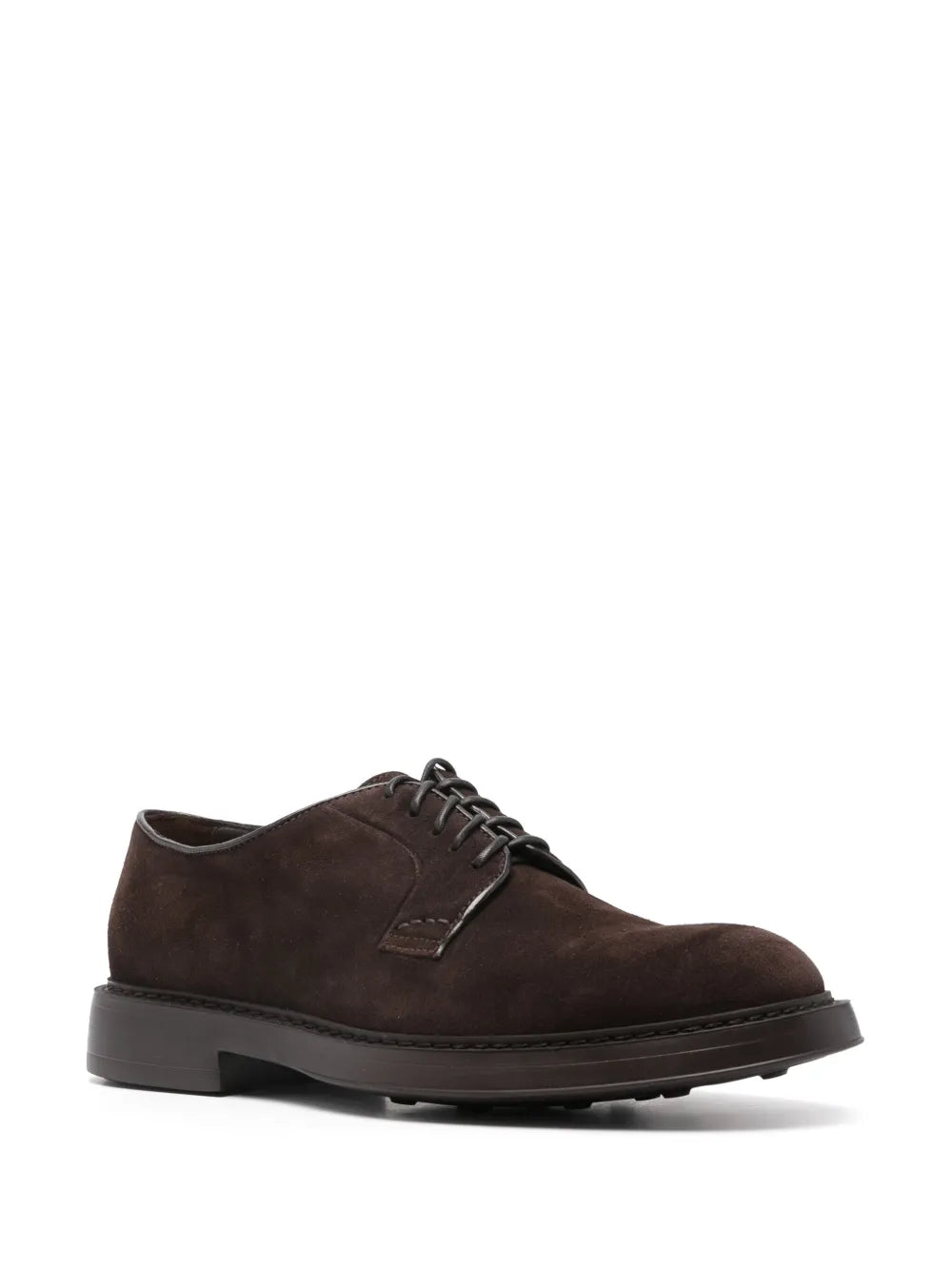 Doucal's suede Derby shoes