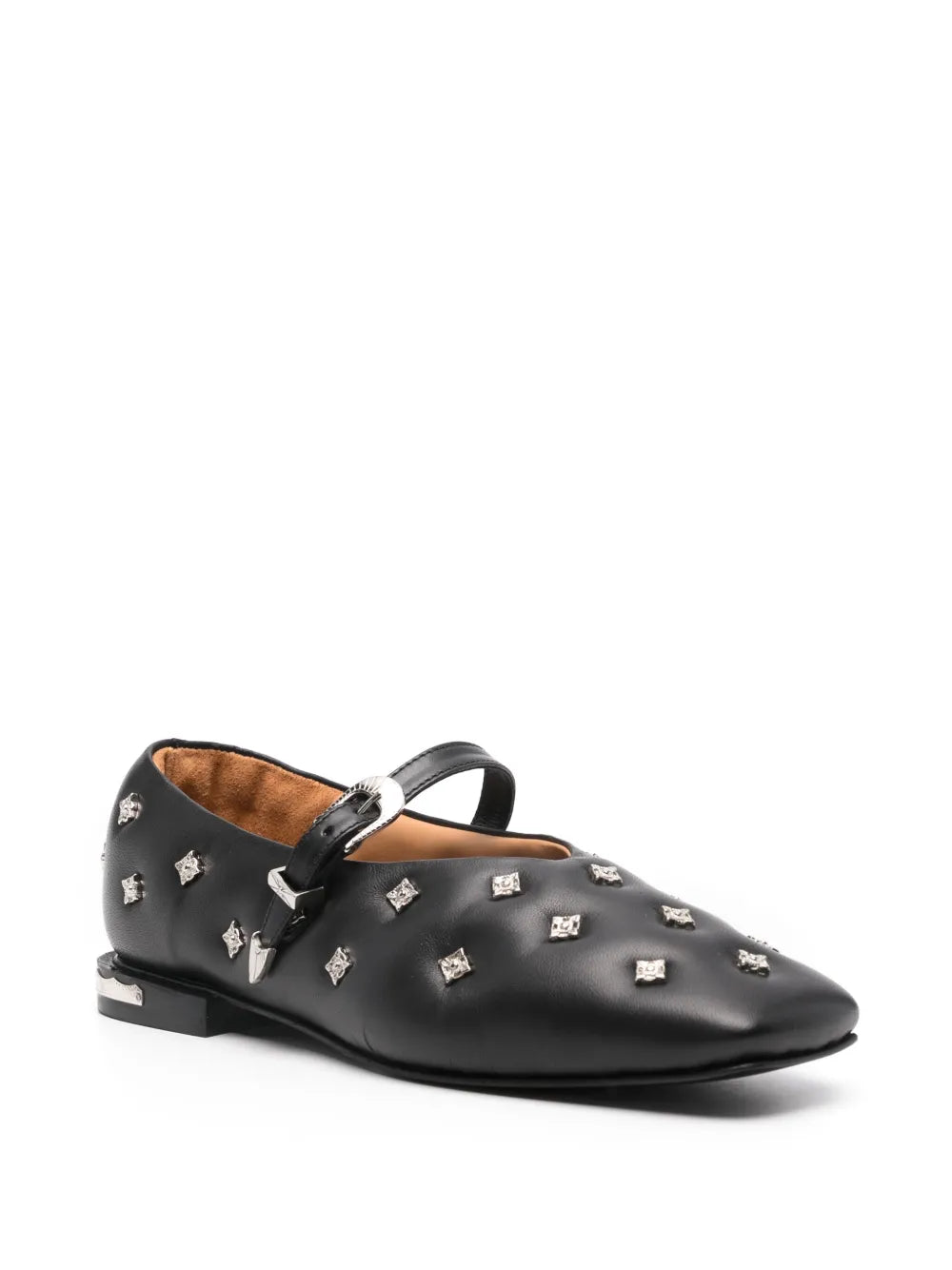 Toga Pulla stud-embellished ballet flats 