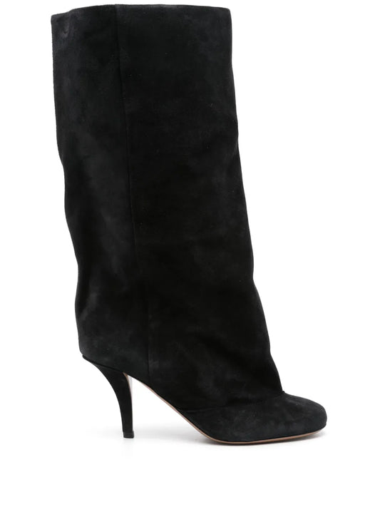 Paris Texas 85mm suede boots