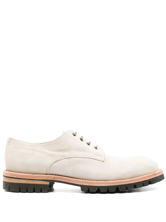 Eleventy suede derby shoes