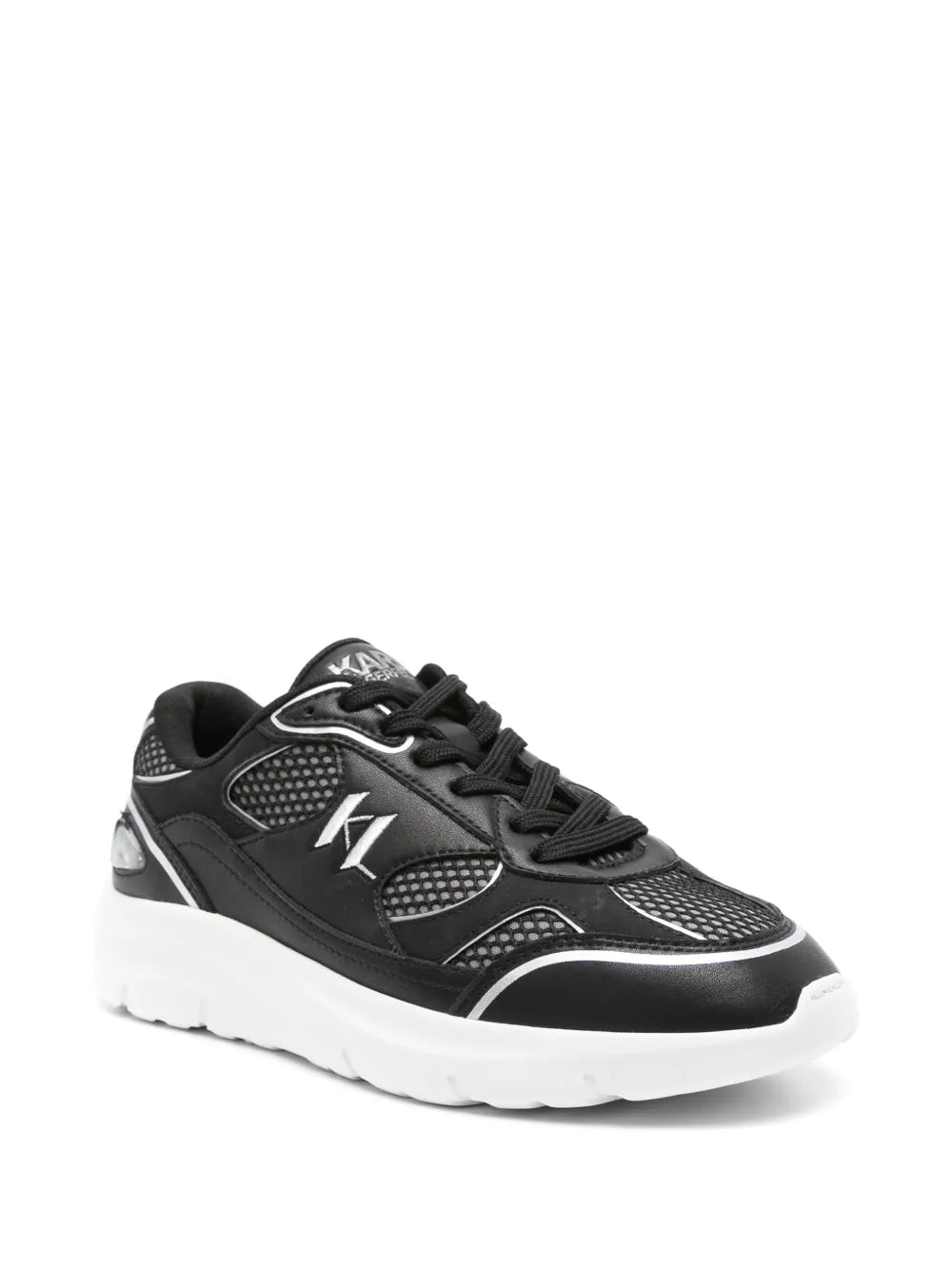 Karl Lagerfeld embroidered-logo sneakers