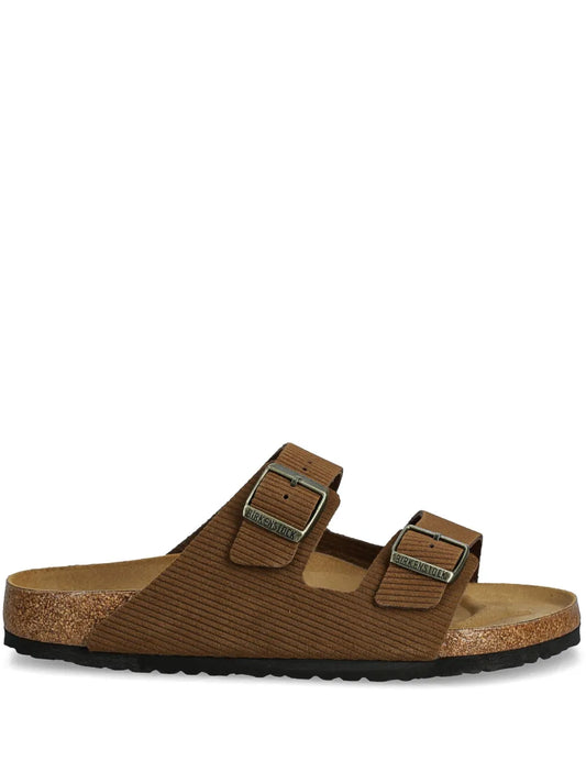 Birkenstock Arizona suede slides