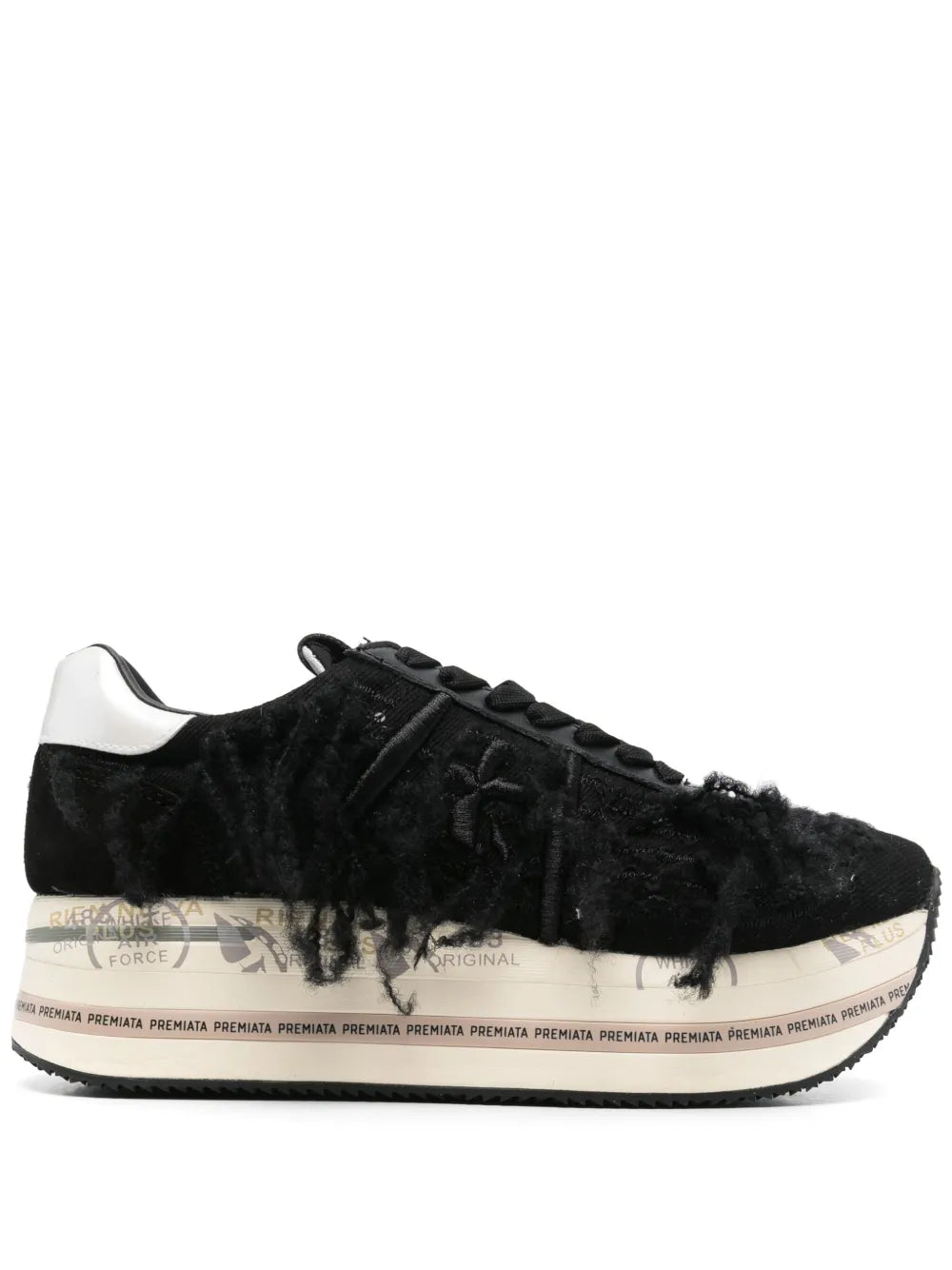 Premiata fringed-detailed sneakers