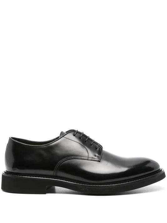 Doucal's leather derby shoes