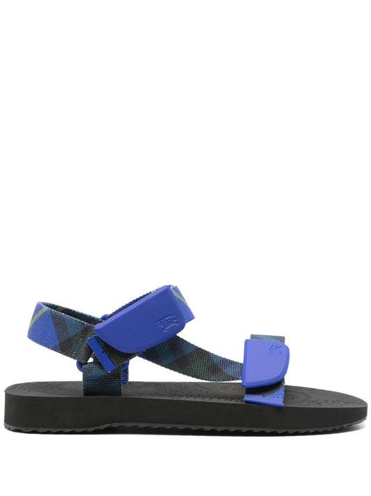 Burberry Trek check sandals