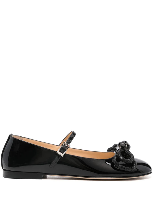 MACH & MACH Double Bow ballet flat