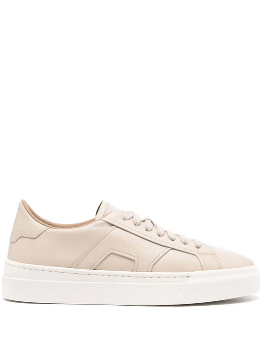 Santoni Double Buckle sneakers