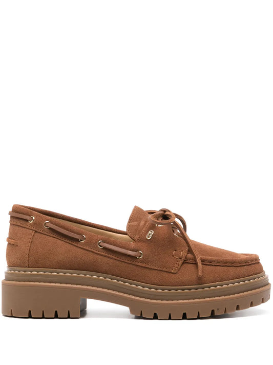Michael Kors logo-plaque loafers