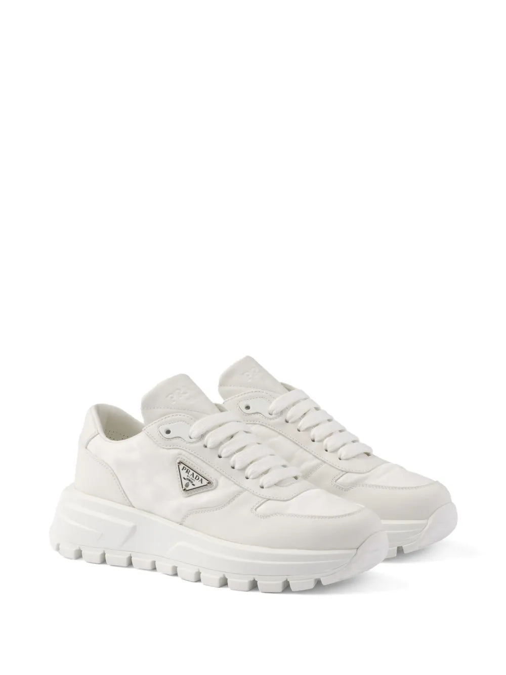 Prada PRAX 01 Re-Nylon and leather sneakers